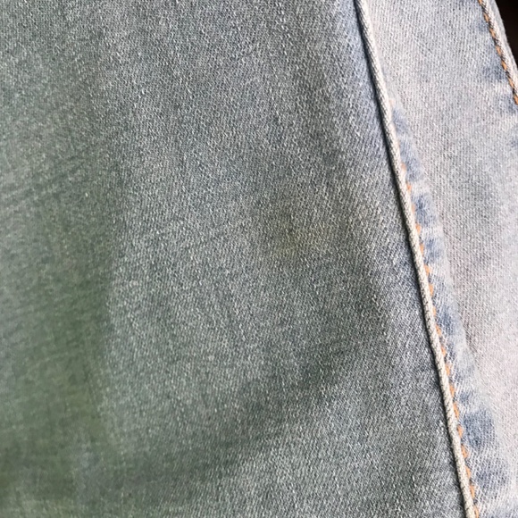 Y2K BRAZIL Skinny Jeans Denim Low Rise M Fit Light Blue Faded - Picture 11 of 12